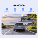 2025 New DDPAI Dash Cam Z50 Pro 4K Car DVR Night Vision 5GHz Wi-Fi GPS ADAS 24h Parking mode Support Front and Rear Camera