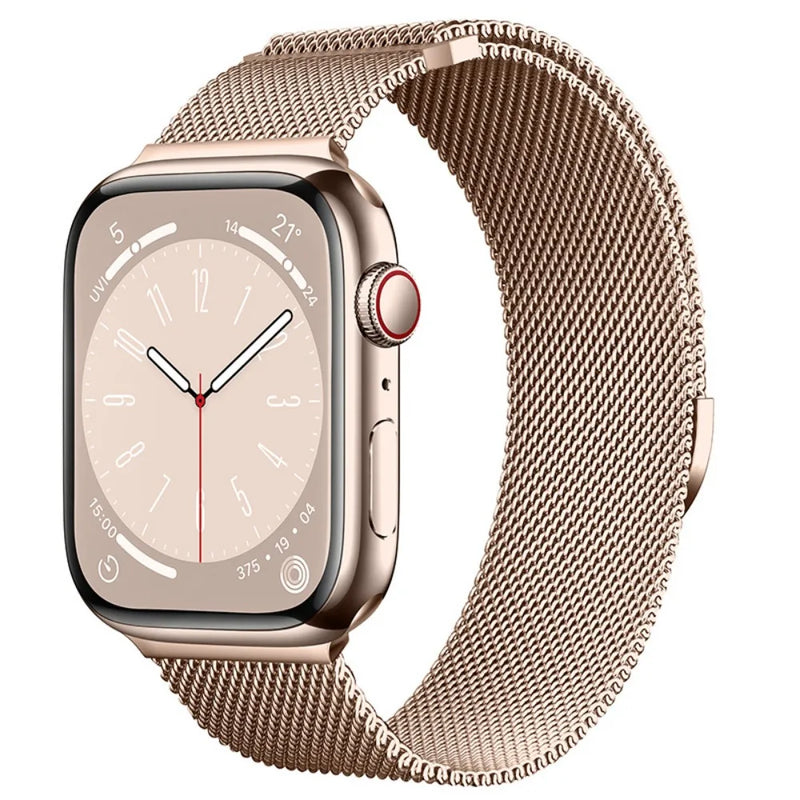 Milanese Loop Strap for Apple Watch 44mm 40mm 45mm 41mm 46mm 42mm 49mm Metal Watchband iWatch Series Ultra 10 9 8 7 6 4 SE2 Band