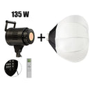 135W Photography LED COB Video Light  Daylight-Balanced Sun Lamp for Portrait Flash Studio Accessories Youtube Live