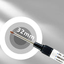 4Pcs/Set Large Capacity Long Head Markers Pen Bathroom Woodworking Decoration Multi-purpose Deep Hole Marker Pens Pen Black Ink