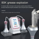 3 in 1 Tool 80K Cavitation Ultrasonic Body Slimming Machine Multi-Polar Frequency Anti-Wrinkle Rejuvenation Skin Lift Tighten