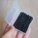 50pcs/Box Metal U Shaped Hair Clips Wedding Studio Bridal Bobby Pins Alloy Waved Hairpins For Woman Hairstyle Tool Accessories