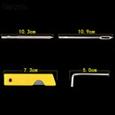 Car Tire Repair Kit Motorcycle Bike Tyre Puncture Repair Kit Emergency Heavy Duty Tubeless Plug Set Professional Portable