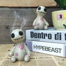 Voodoo Doll Censer Cartoon Incense Burner Desktop Ornaments Home Decoration Halloween Supplies Aromatherapy Photo Props