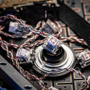 HUANO Omega Magnetic Switch Linear RGB SMD 45gf 0.01 Accuracy Magnetic Switches For Custom Magnetic Keyboard Gamer PC Pre-Lubed