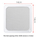 80mm 120mm 140mm PC Chassis Cooling Fan Dust Filter Soft Magnetic Nylon Frame Dustproof Mesh Cover PC Computer Chassis Net Guard