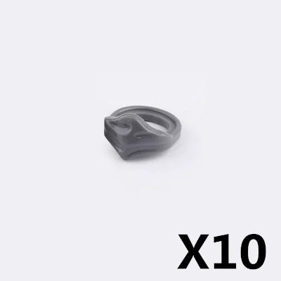 MOC WWII Military Figure Accessories Building Blocks Soldiers Face Scarf Tactical Belt Headphones Telegram Toys Children J031