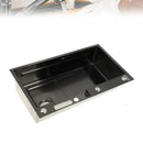 Smart Kitchen Sink Thickened Large Capacity Washbasin Stainless Steel Digital Display Kitchen Sink Brushed  for Kitchen