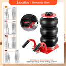 SucceBuy Triple Bag Air Jack 3 Ton(6600 lbs)Capacity Portable Pneumatic Car Jacks Heavy Duty&Quick Lifting for Garage Car Repair