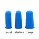 Silicone Finger Protector Sleeve Cover Anti-cut Heat Resistant Finger Sleeves Great Cooking Kitchen Tools