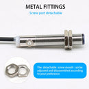 Cloweit M12 Diffused Photo Electric Sensor IP65 20cm Long Distance 24v NPN PNP Optical Infrared Switches