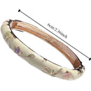 Beijing Cloisonne Bracelet Enamel Bracelet Fine Small Flower Ethnic Style Jewelry Handmade Scenic Spot Hot Girl Retro