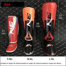 BNPRO Youth/Adult MMA Boxing Shin Guards Kickboxing Ankle Support Equipment Karate Protectors Sanda Muay Thai Leggings