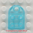 50pcs DIY Building Blocks 3176 Brick Heart Necklace/Key Ring Toys 2x 3 Heart-shaped Multicolor Educational Toy Gift for Children