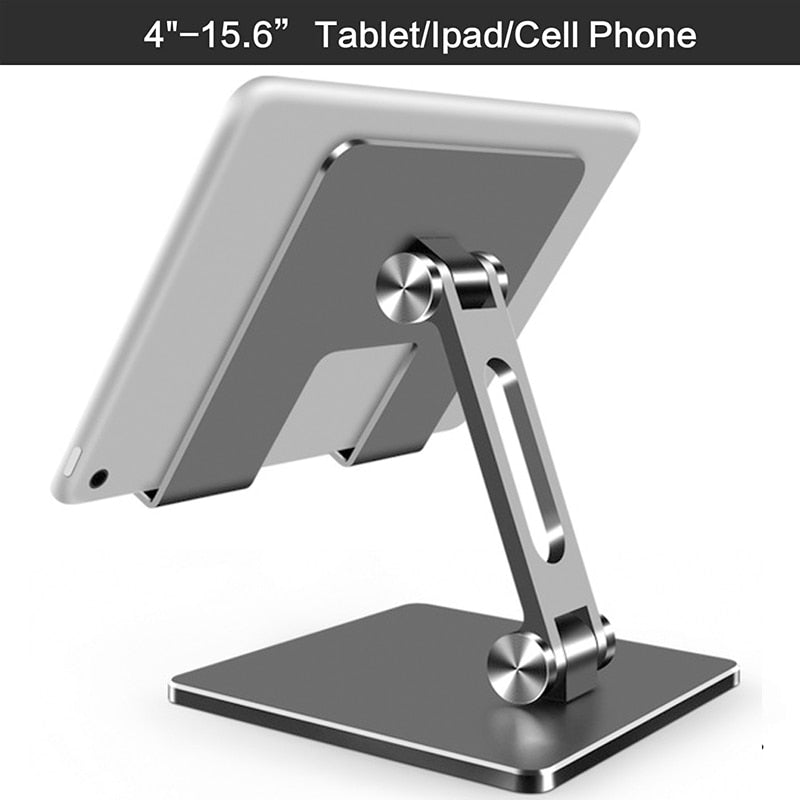 Metal Desk Mobile Phone Holder Stand For iPhone iPad Xiaomi Adjustable Desktop Tablet Holder Universal Table Cell Phone Stand