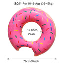 Inflatable Doughnut Swimming Ring,Beach Toys Pool Floats for Kids, Pool Swim Floaties for Adults