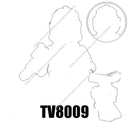 TV6102 Action Figures Movie accessories Building Blocks Bricks toys TV8009 TV8010 TV8011 TV8012 TV8013 TV8014 TV8015 TV8016