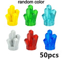 City Treasure Gold Silver Diamond Safe Box Building Blocks Jewel Dollars Cash Coin Brick Compatible Figures Accessories Kids Toy