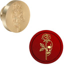 Halloween Series Wax Seal Stamp Head Witch,Bats,Skeleton 0.98" Brass Wax Sealing Stamp Heads For Decorating Envelopes Invitation