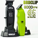 BRDCLIP Professional Electric Hair Trimmer BRD 107 Hair Clipper for Man 8000RPM with Base 2000mAh Barber Shop Carving Machine