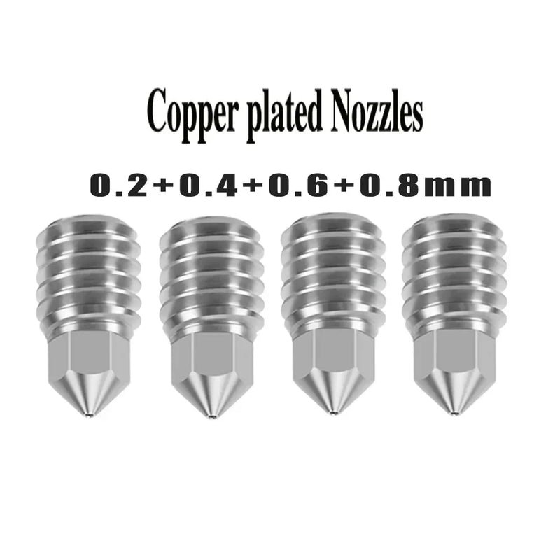 For Bambu P1P/X1C  Hotend Kit Hardened Steel Nozzle for Bambulab P1s Upgrade Hotend With Fan Complete for Bambu Lab X1 Carbon