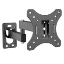 Full Motion TV Wall Mount Brackets,Corner TV Mount for 13-32 Inches TV, Swivel Tilts Articulating Extension Max VESA 100x100mm