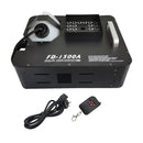 1500W Fog Smoke Machine DMX RGB 24LED Stage Light Effect Remote Vertical Sprayer
