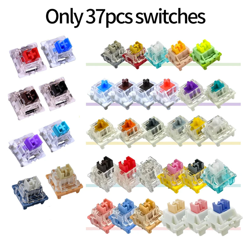 Outemu Switches Tester for Mechanical Keyboard Blue Red Brown Black Purple Green Gold Silver Silent White Axis Customize Gaming