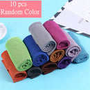 Cooling Towel Instant Relief Microfiber Cool Towels Chilling Neck Wrap Ice Cold Rags for Sports Fitness Camping RIDE Hiking 1/10