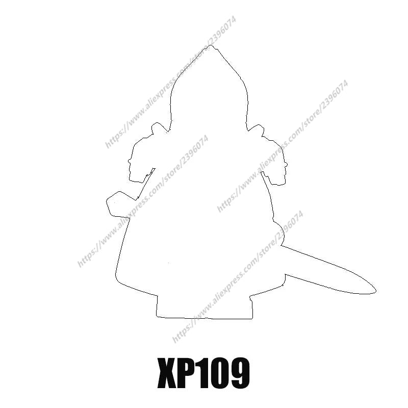 Series-104 Medieval Movie Knights Figure Building Blocks toys XP103 XP104 XP105 XP106 XP107 XP108 XP109 XP110 XP131 XP132