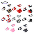 For Mini Cooper R56 R55 R60 Countryman R57 R58 Steering Wheel Center Cover Panel Button Styling Sticker Car Interior Accessories
