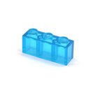 60pcs DIY Building Blocks Thick Figures Bricks 1x3 Dots Educational Creative Size Compatible With 3622 Plastic Toys for Children