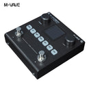 M-VAVE BLACKBOX Multifunctional Guitar/Bass Effect Pedal Effector（Built-in battery）, 80 editable Presets, 6 Effects Modules