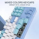 Redragon K707 80% Wired Gasket RGB Gaming 3-Modes 87 Keys TKL Mechanical Hot-Swap Keyboard，Noise Dampening,Dragon Chant Switch