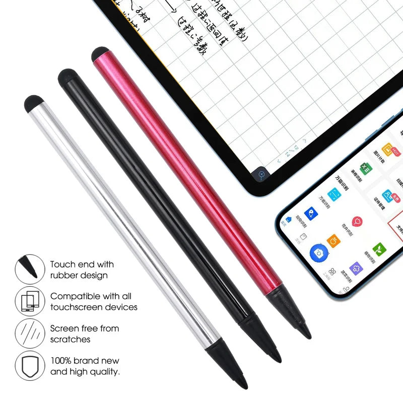 1/3PCS Universal Phone Tablet Touchscreen Pens Capacitive Stylus Pencil For Android Iphone Ipad Samsung Stationery Tablet Pen