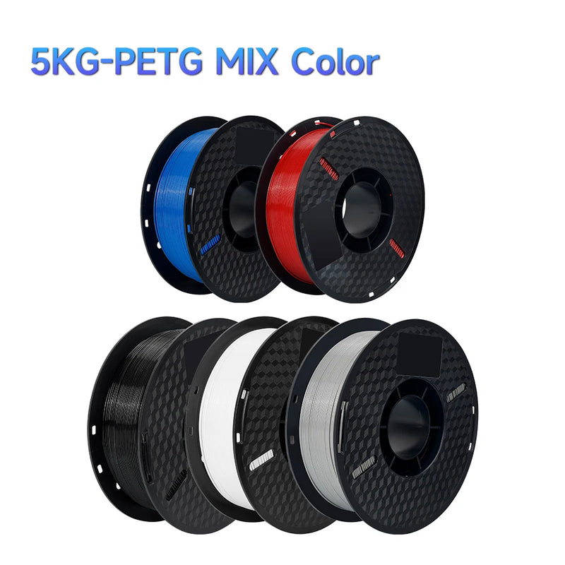 10/5kg PETG Filament For 3D Printer Plastic Material 22LBS 1.75mm Non-Toxic Eco-Friendly PETG 3D Filament Consumables for Ender