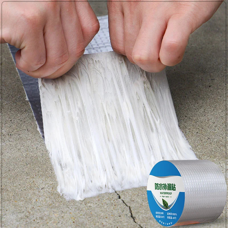 10M Strong waterproof tape stop leak Sealed High Temperature Resistance Butyl Rubber Tape For Roof Pipe Repair Stop Leak Sticker