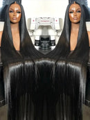 Bone Straight 13x4 13X6 HD Transparent Lace Frontal Wigs For Women 5X5 7x5 Glueless Closure Ready To Wear Human Hair Wig on Sale