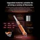 Creality 3D Ender-3 V3 SE/ KE Ceramic Heating Block Kit 60W 0.4mm Quick-swap Nozzle Kit 300°C Resistance High Flow Printing