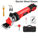 6 Speed 13 Teeth Plug in Electric Sheep Pet Hair Clipper Shearing Kit Shear Wool Cut Goat Pet Animal Shearing Supplies Farm Cut