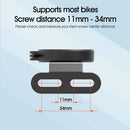 Out-Front Bike Phone Mount, Universal Aluminum Bicycle Cellphone Holder with Adapter, MTB Handlebar Clip Clamp for iPhone