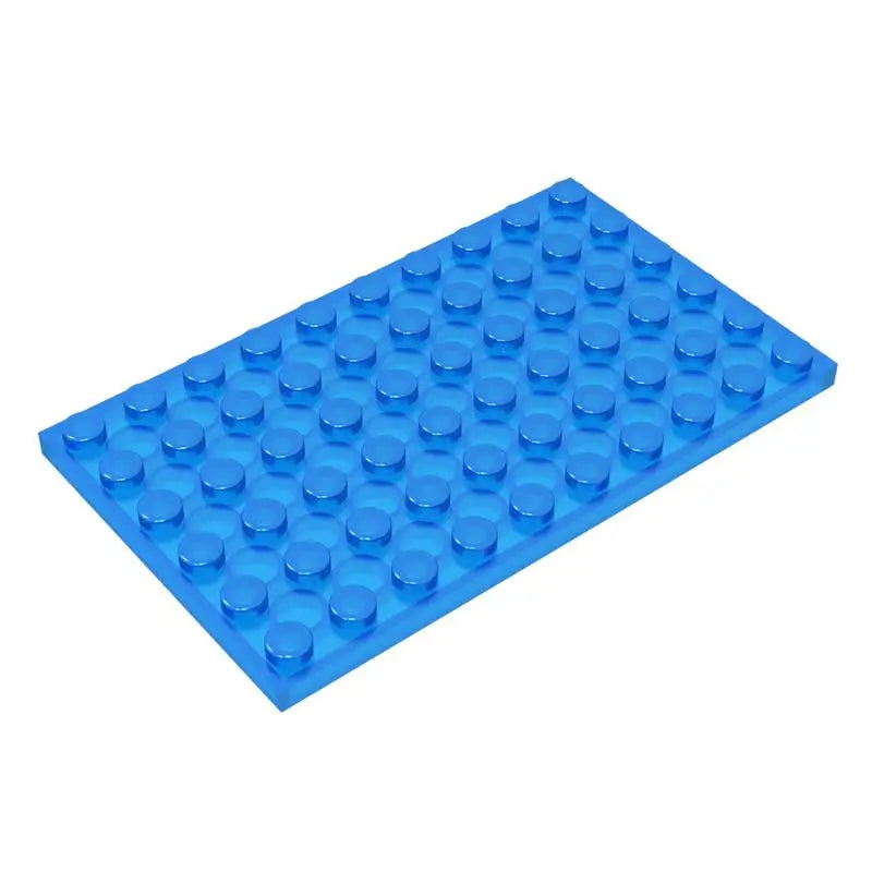 Gobricks 10PCS MOC  Plate 6 x 10 Compatible 3033 Assembles Particles Building Blocks Parts DIY block bricks Tech Parts Toys