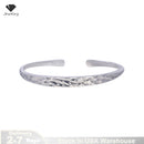 925 sterling silver Bracelets for Women and Men Hand Crafted Hammered Cuff Bangle Bracelet Rock Punk Gift Fine Jewelry USA Stock