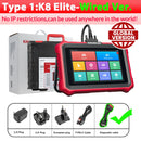 KINGBOLEN K8 Elite Bidirectionnal OBD2 Scanner ECU Coding CANFD FCA 40+ Service All System Diagnostic Tools Lifetime Free Update