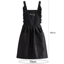 Waist Tie Wear-resistant Wide Application Women Men Kitchen Apron Chef Workwear Baking Apron Household Supplies