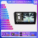 9" Hizpo 2Din CarPlay Android Auto Car Radio for Mazda 3 2004 - 2009 Snapdragon 6115 Headunit GPS Navi 4G BT RDS DSP SWC 360°CAM