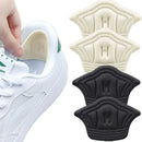2/4pcs Adjustable Size Feet Pad Sport Shoes Heel Pads Sneaker Heel Sticker Antiwear Cushion Heel Back Sticker Protector