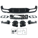 Rear Diffuser With Exhaust Tip For Mercedes-Benz W213 AMG E53 Style Bumper 2016-20