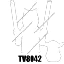 Action Figures Movie accessories Building Blocks Bricks toys TV6107 TV8047 TV8048 TV8049 TV8050 TV8051 TV8052 TV8053 TV8054