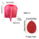 Easter Egg Silicone Candle Mold 3D Flower Relief Spherical Crafts Resin Plaster Cement Casting Molds Valentine's Day Gift Making